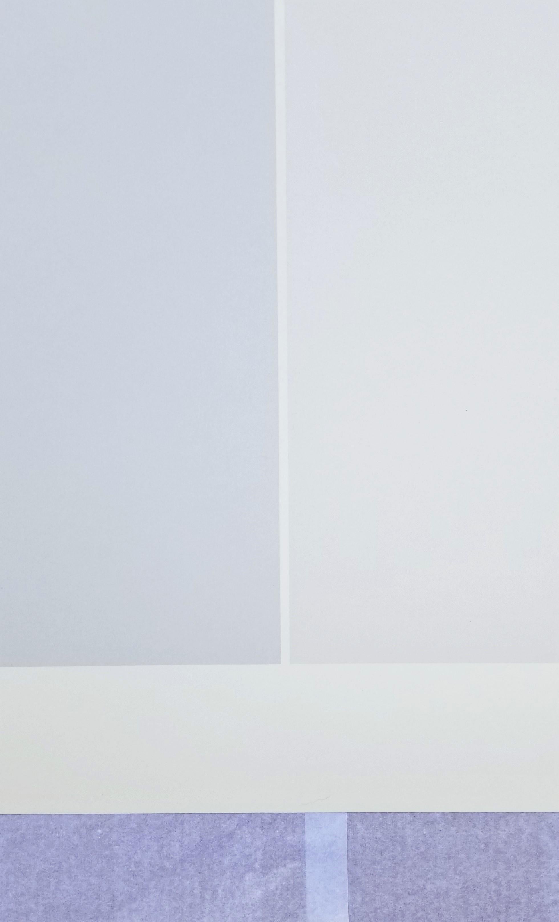 En hommage à Barnett Newman /// Gene Davis, sérigraphie abstraite géométrique minimaliste en vente 9