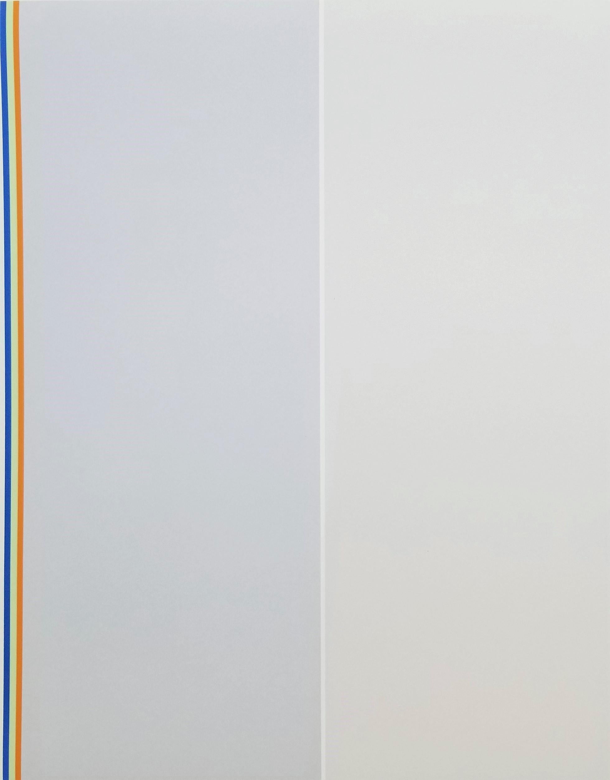 Artist: Gene Davis (American, 1920-1985)
Title: "Homage to Barnett Newman"
*Signed and dated by Davis in pencil lower right
Year: 1979
Medium: Original Screenprint on unbranded soft-cream wove paper
Limited edition: XX/C, (this is number 20 from the