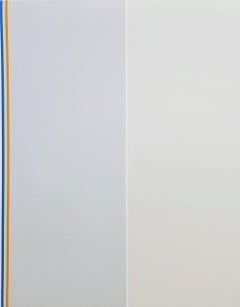 Homage to Barnett Newman /// Gene Davis Abstract Geometric Minimal Screenprint