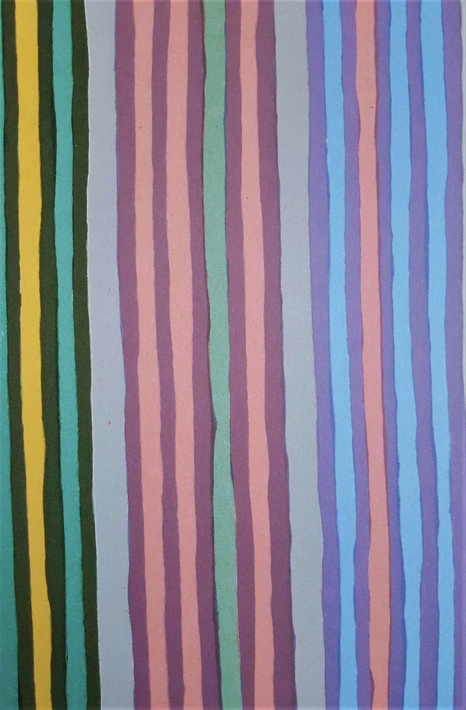 Royal Curtain /// Gene Davis Contemporary Abstract Geometric Expressionist Art im Angebot 10