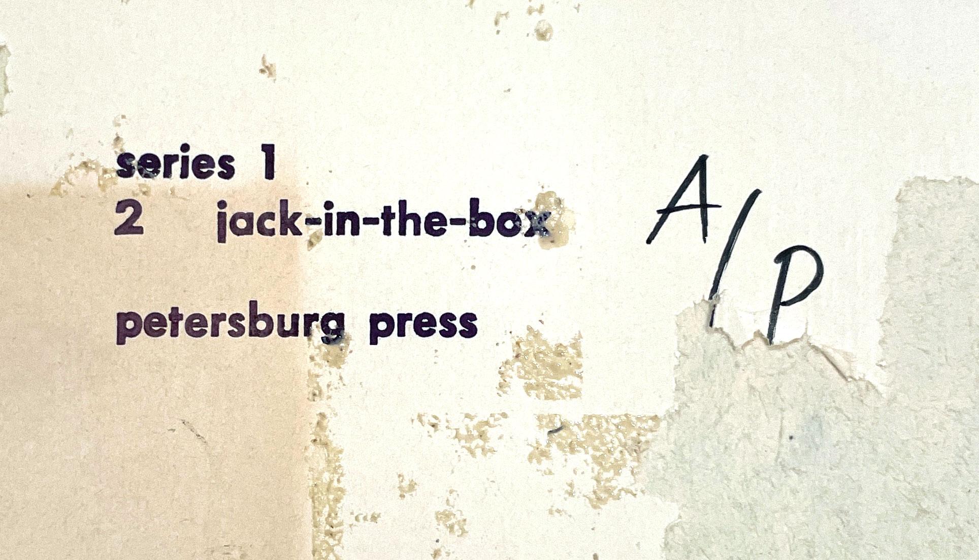 Series 1: Jack in the Box - American Modern Print by Gene Davis