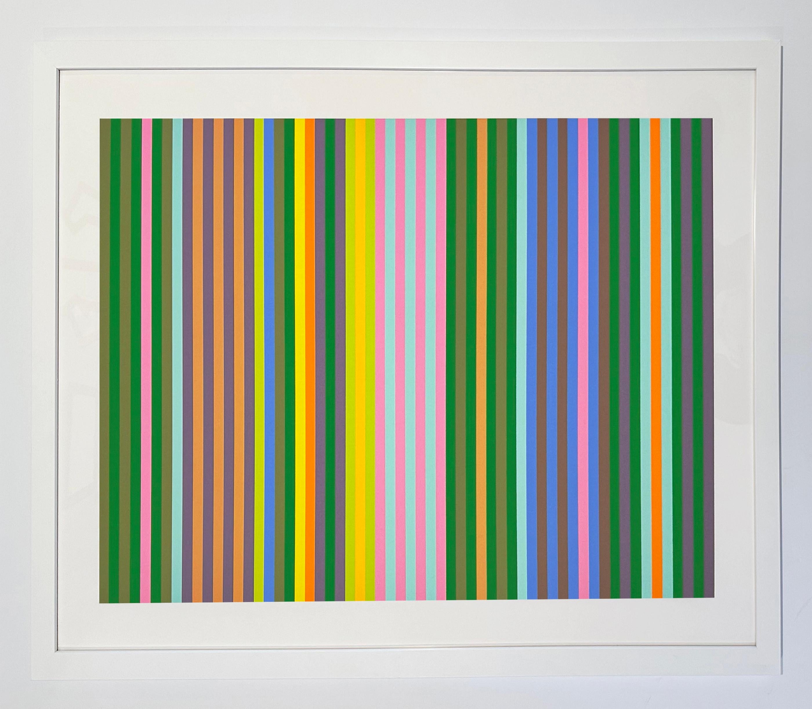 Zebra, from Series II - Print by Gene Davis