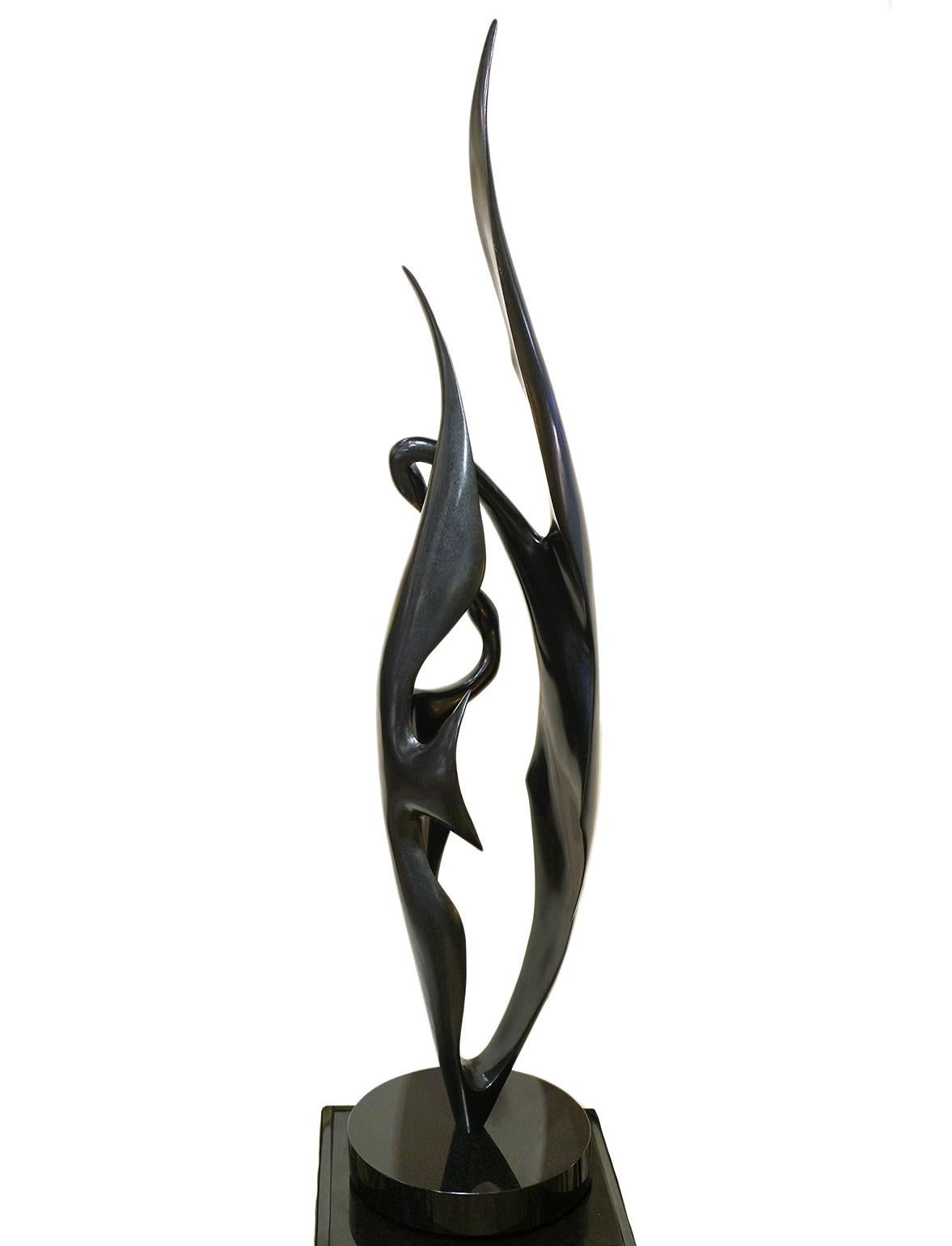 Gene Guibord Large Bronze Birds 'Duet' #1/50 Sculpture 1