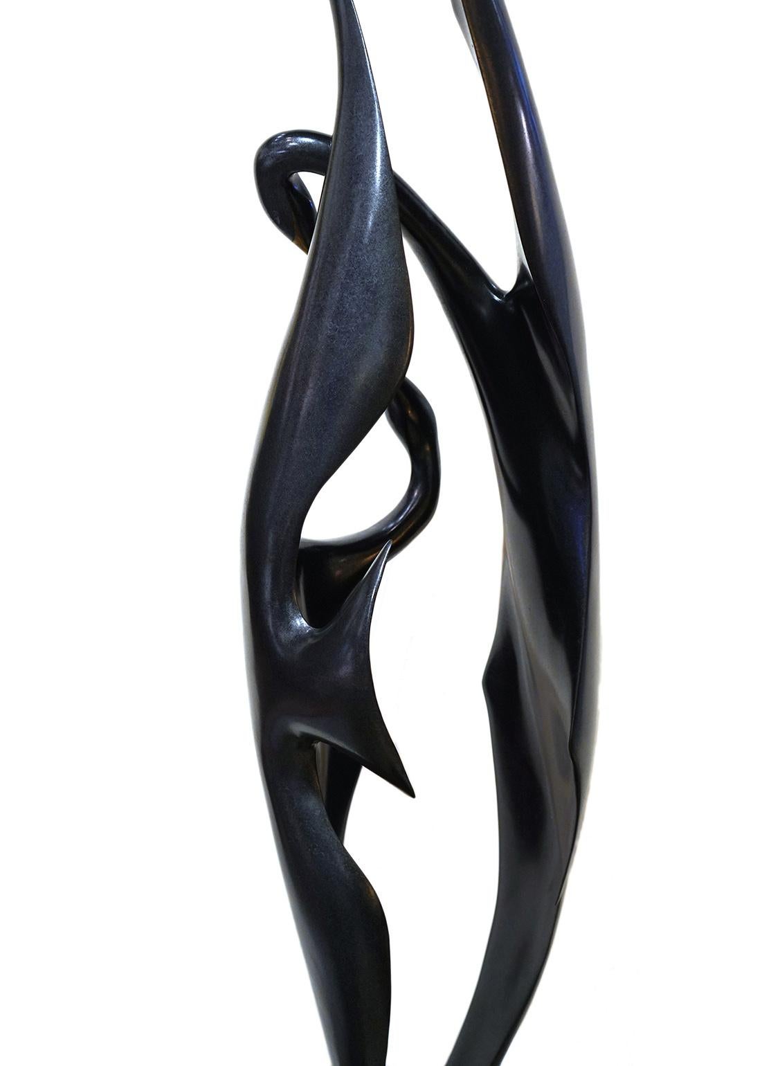 Gene Guibord Large Bronze Birds 'Duet' #1/50 Sculpture 2