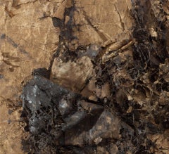 "Untitled" Gene Hedge, Mid Century, Abstract Collage, Urban Materials, Modernist