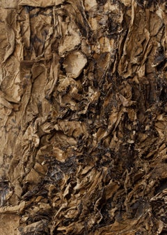 "Untitled" Gene Hedge, Mid-Century, Modernist Mixed Media, Abstract Collage