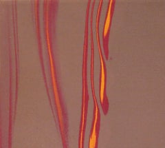 "Lift" Gene Hedge, Lyrical, Color Field Composition, Lavender, Yellow, Purple