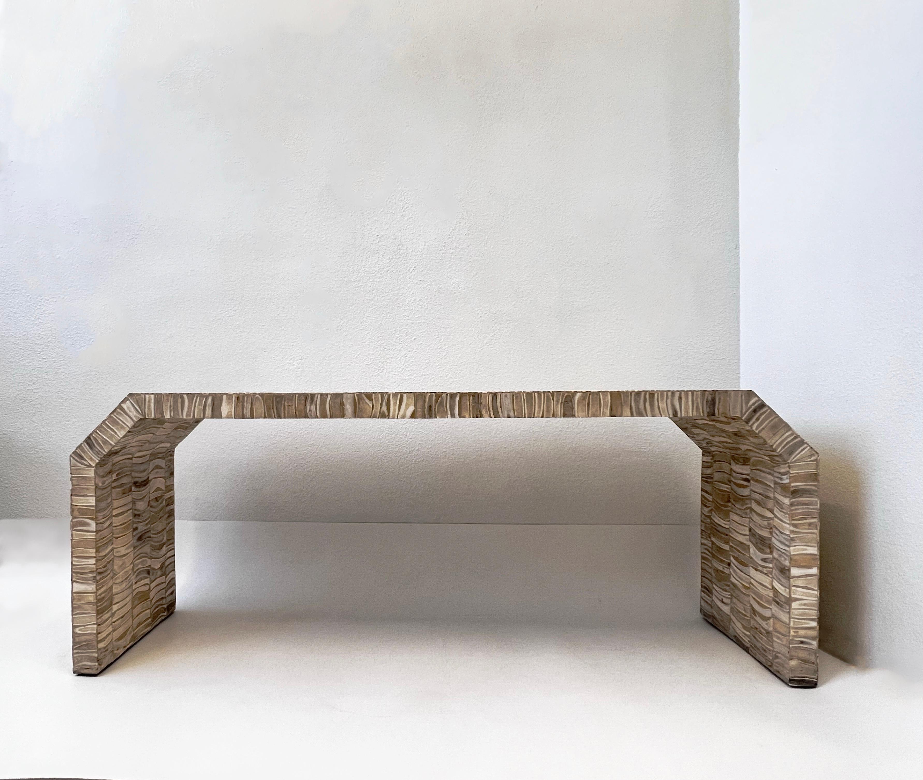 Mesa consola de asta Gene Jonson and Robert Marcius Moderno en venta