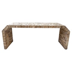 Gene Jonson and Robert Marcius Antler Console Table 