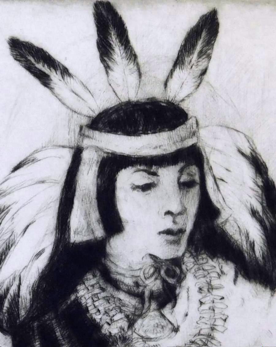 Gene Kloss Etching, 1982 - 