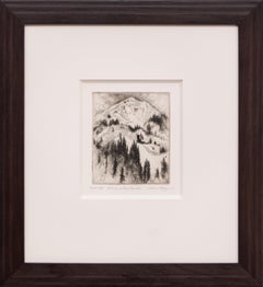 Old Mine on Red Mountain (Colorado); artist proof