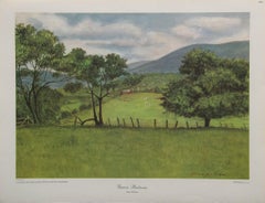 Vintage "Green Pastures" by Gene Pelham. Printed in U.S.A.