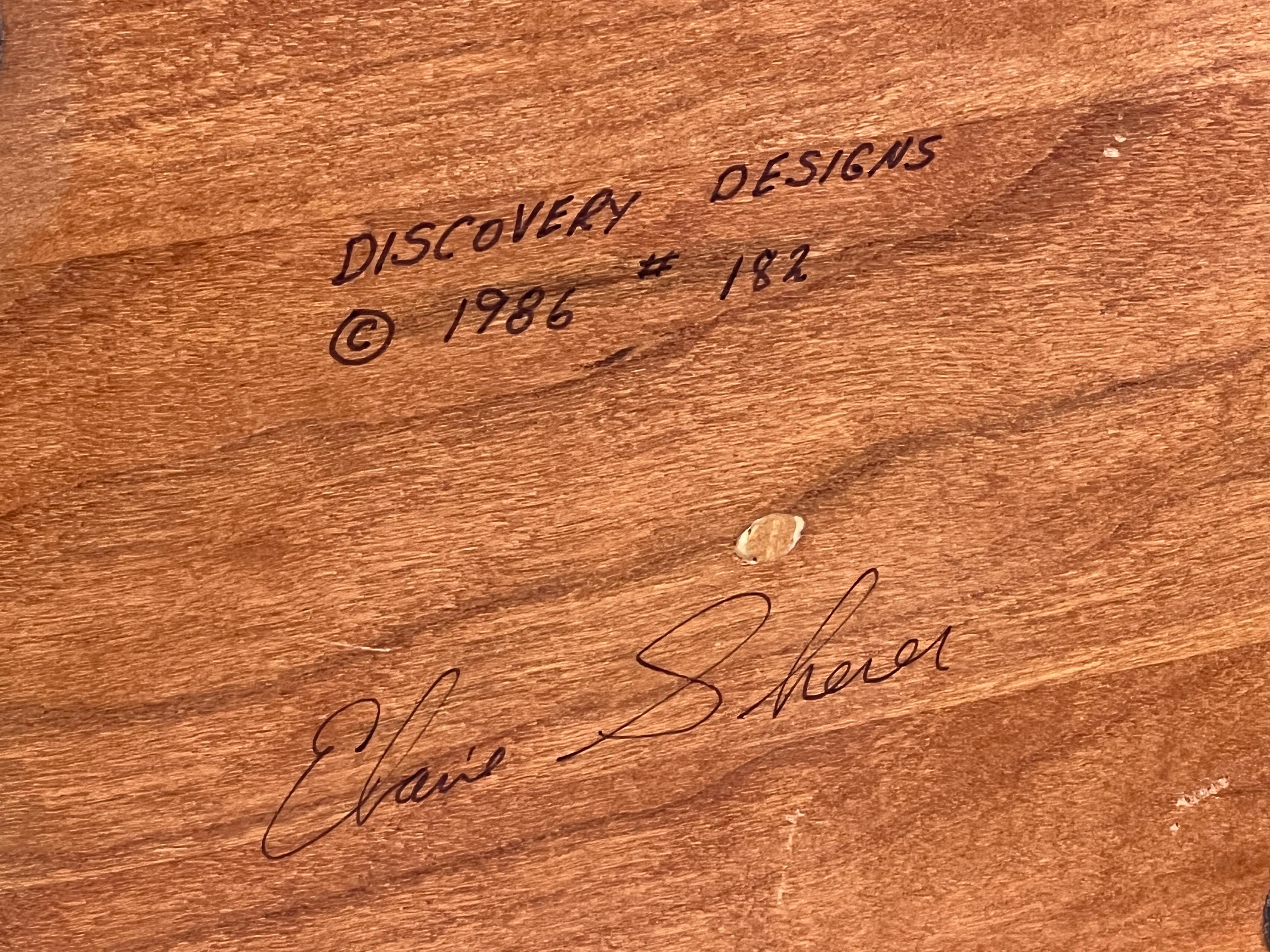 Gene Scherer Forziere di gioielli. Firmato e datato, 1986 in vendita 13