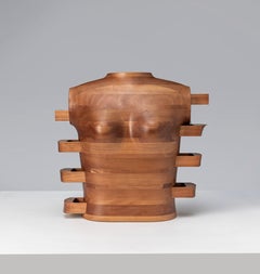 Gene Scherer Jewelry chest. Signed and dated, 1986