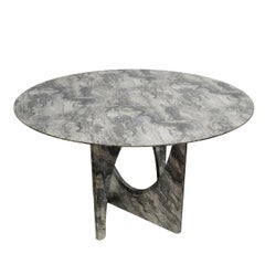 Genea Arabescato Orobico Marble Dining Table