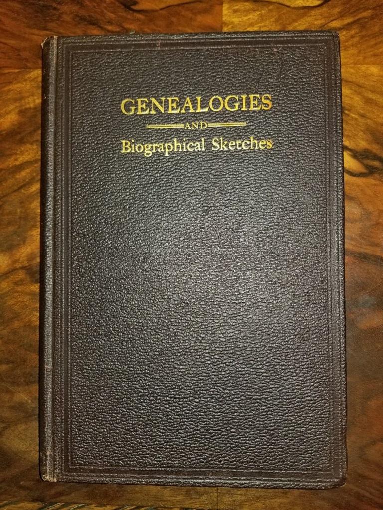 Genealogies et croquis de certaines familles anciennes de Virginie et du Kentucky par BF Van Meter 1901 en vente 10