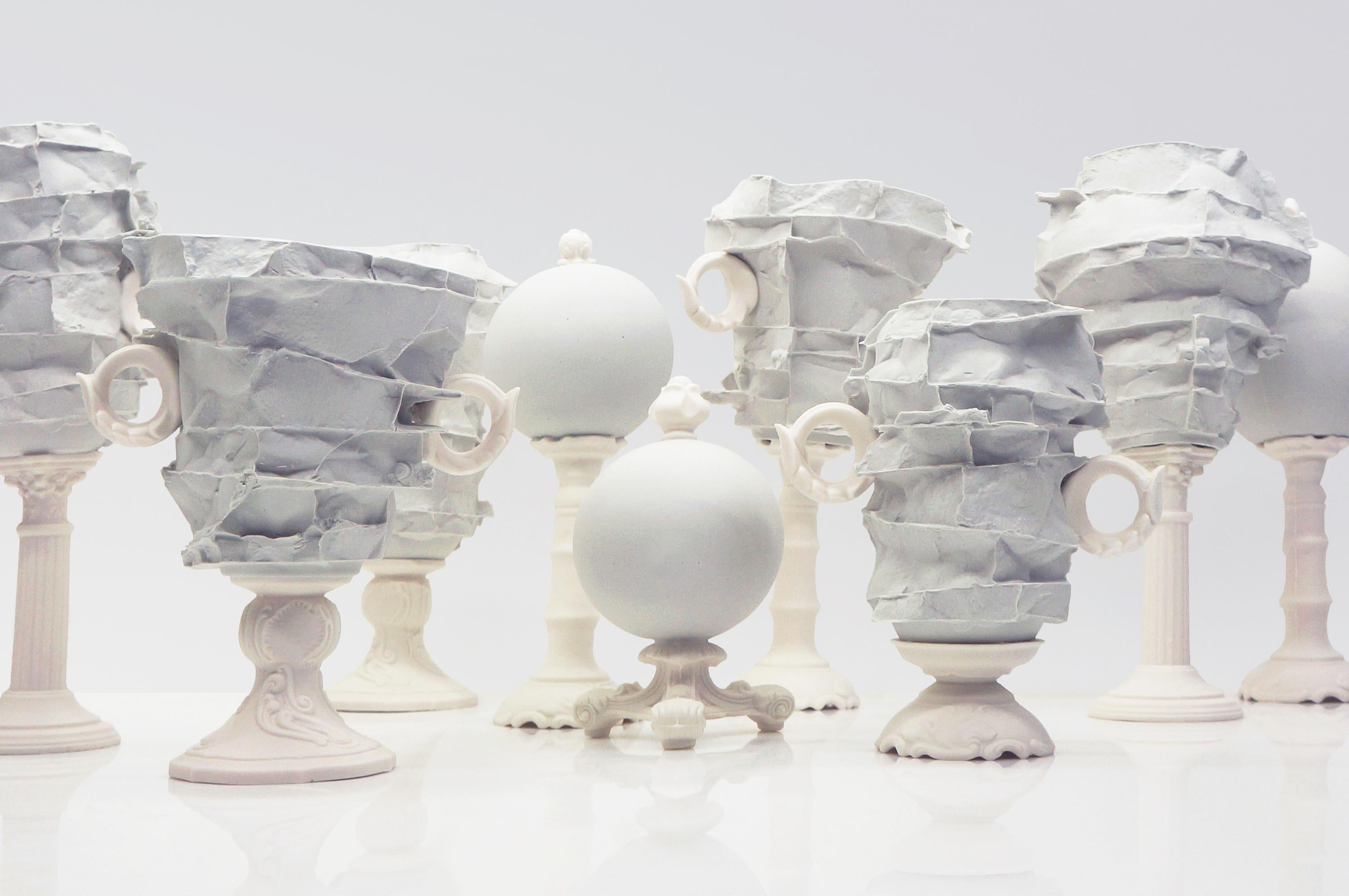 Genealogy II Porcelain Handsculpted by Monika Patuszyńska For Sale 2