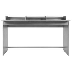 General Desk by Jonathan Nesci in Wax Polished Aluminum Plate