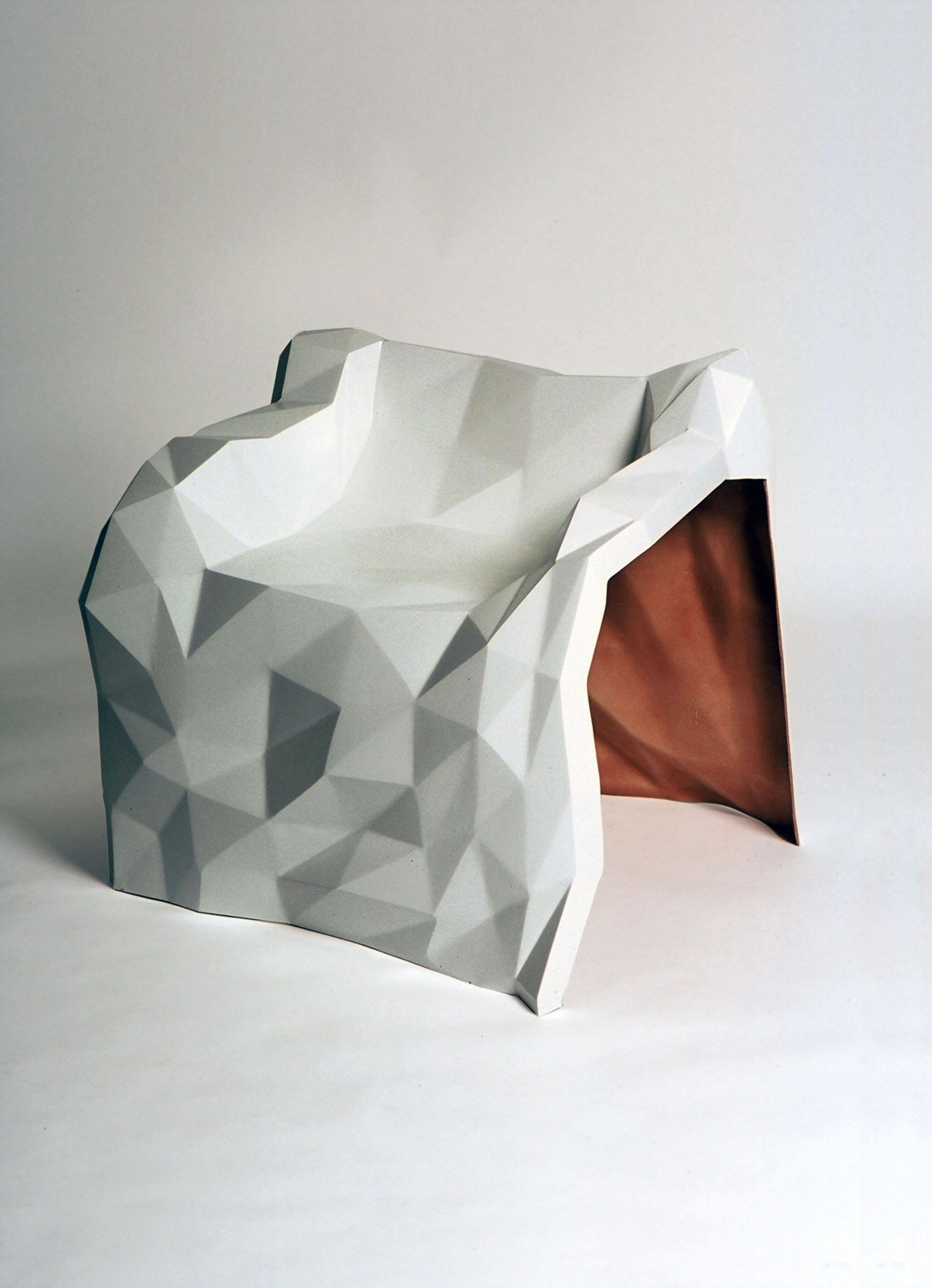 Post-Modern General Dynamic Chair in Fiberglass Composite by Julian Mayor For Sale