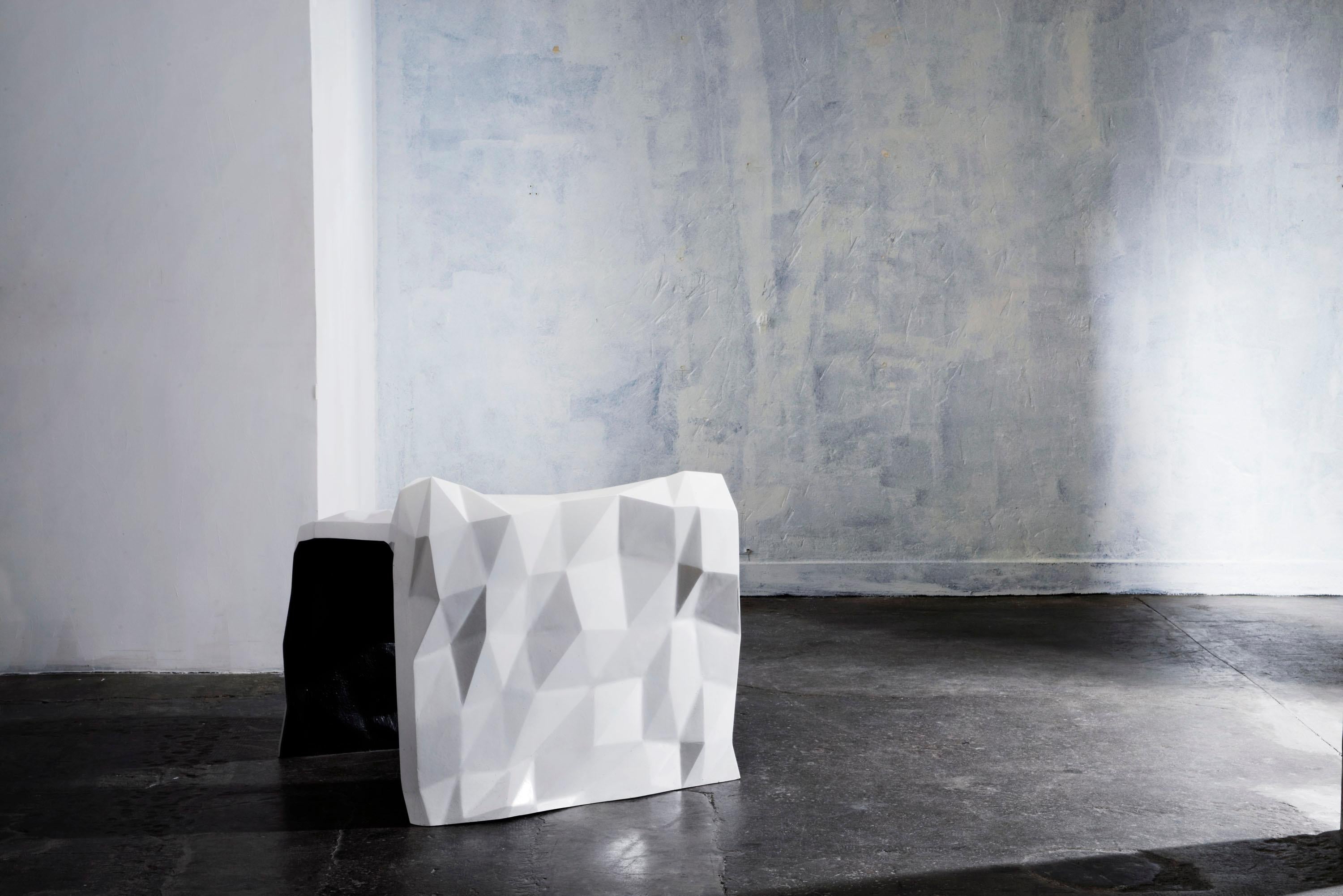 General Dynamic Chair in Fiberglass Composite by Julian Mayor For Sale 1