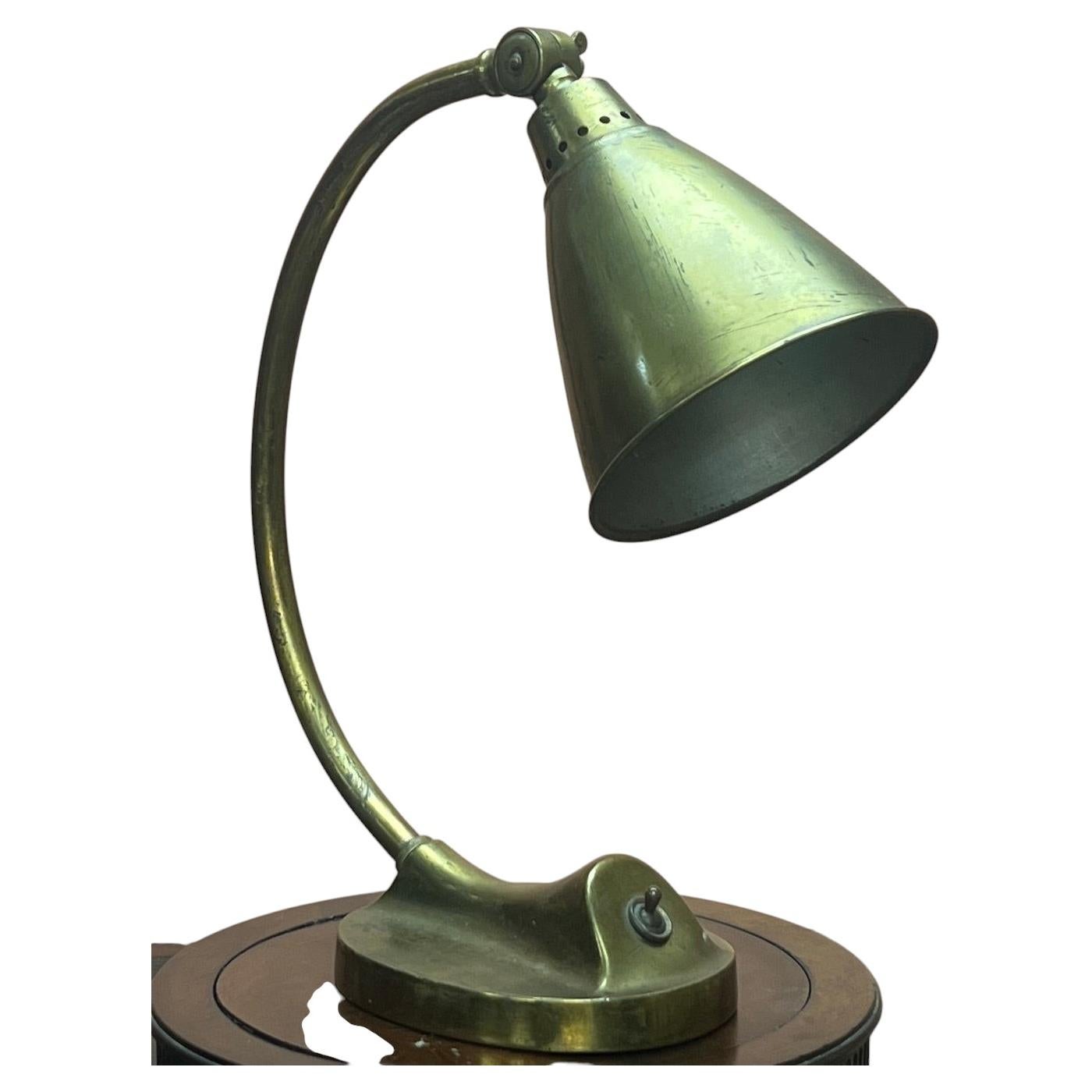 Pre-owned General Electric Company (gec) 1 General Electric Company Stylish Art Deco Desk Lamp 20th Century In Black