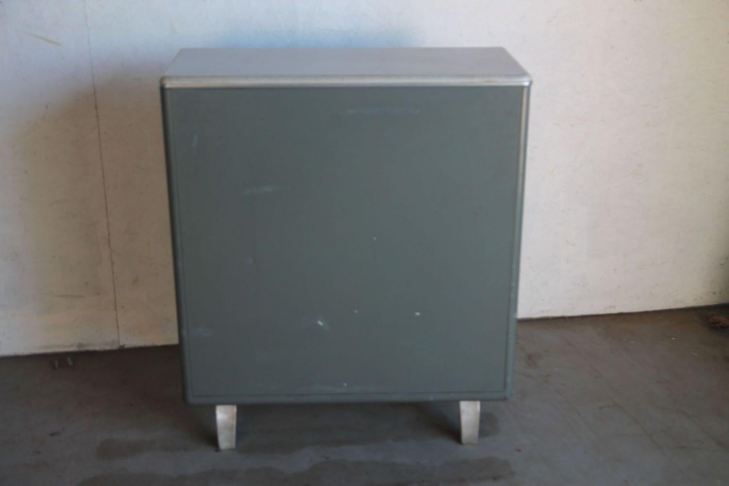 Mid-20th Century General Fireproof 2 Draw Cabinet