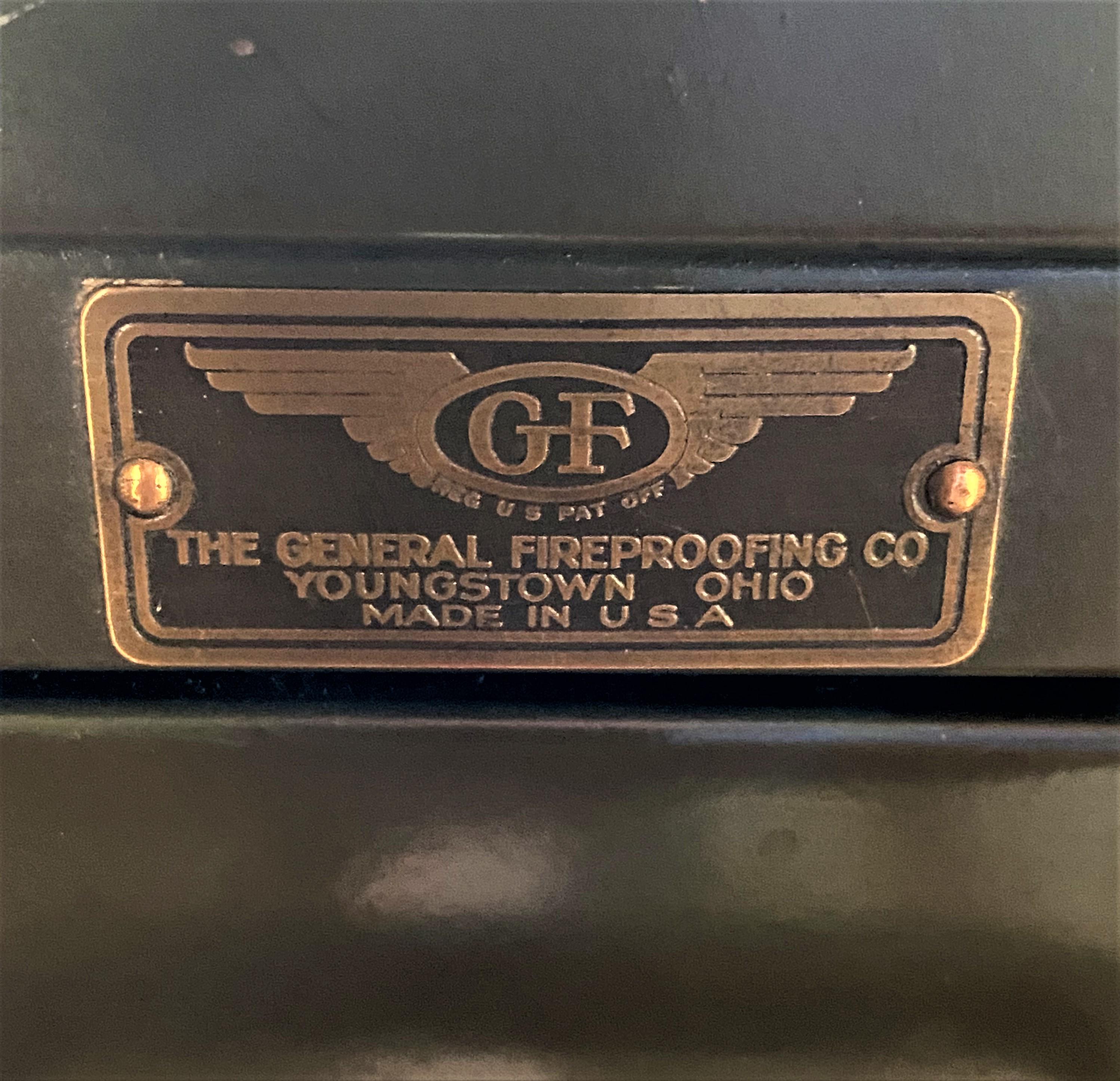 Brass General Fireproofing Co. Cabinet