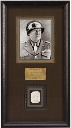 General George S. Patton Jr. Signature Collage