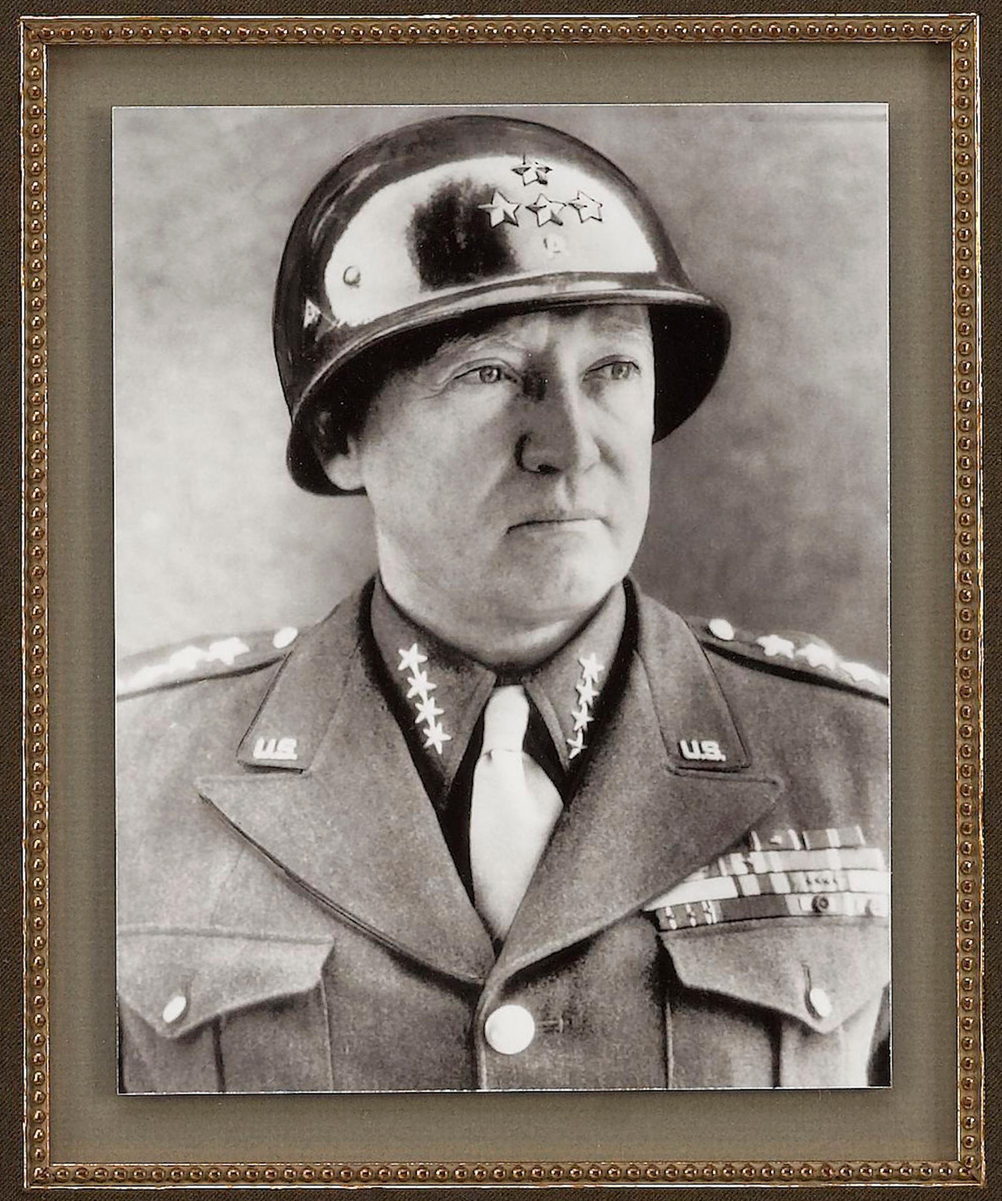 General George S. Patton Jr. Signature Collage For Sale 1