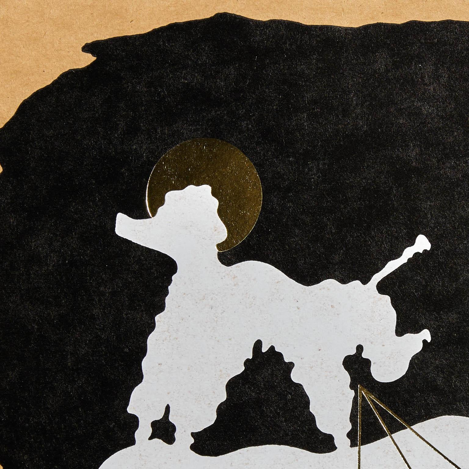 A Poodle Creates a Portrait of General Idea as Three Pee Holes in the Snow For Sale 5