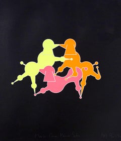 "Mondo Cane Kama Sutra"  Canada 1983, printed 2001, Serigraph on wove paper