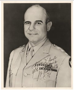 General James Doolittle Signed and Inscribed Photograph, to Don D'Amato
