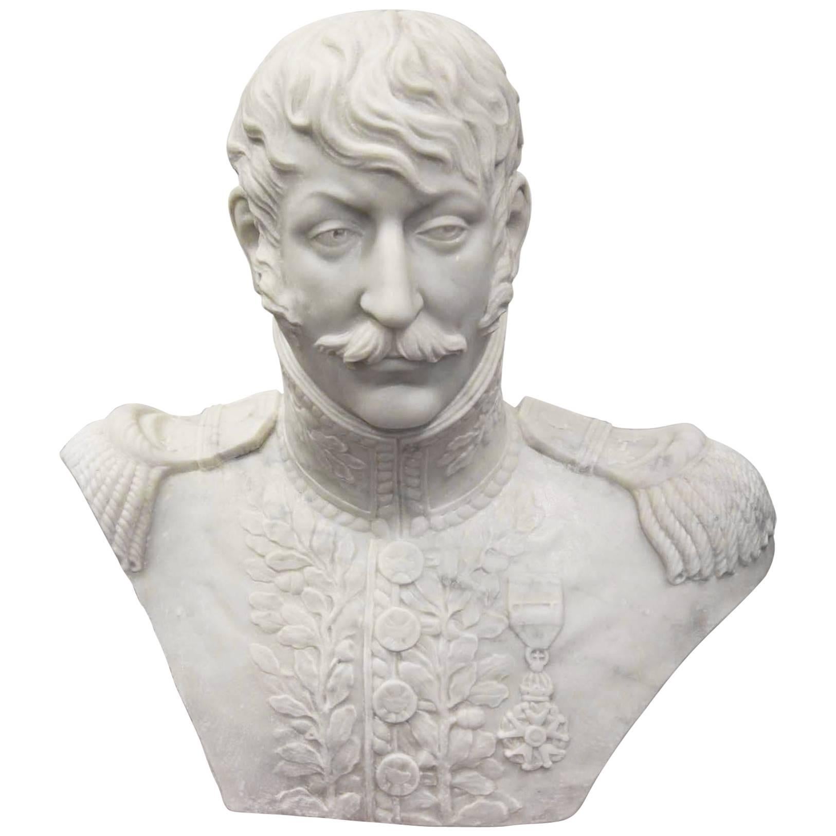 General of the Empire Marble Bust, Empire Period
