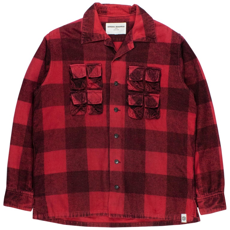 General Research 1998 Parasite Flannel Cargo Shirt at 1stDibs | general ...