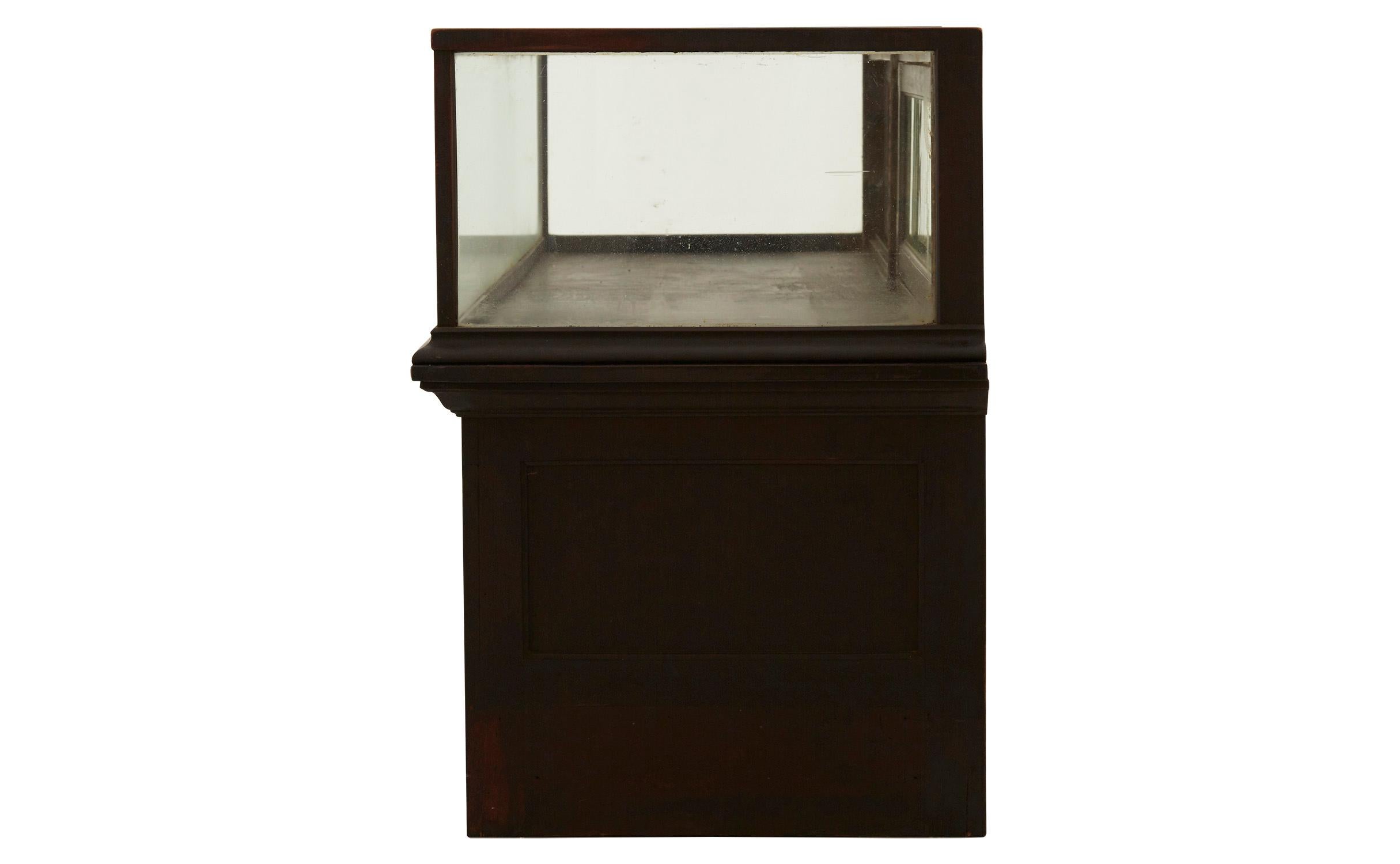 antique general store display case