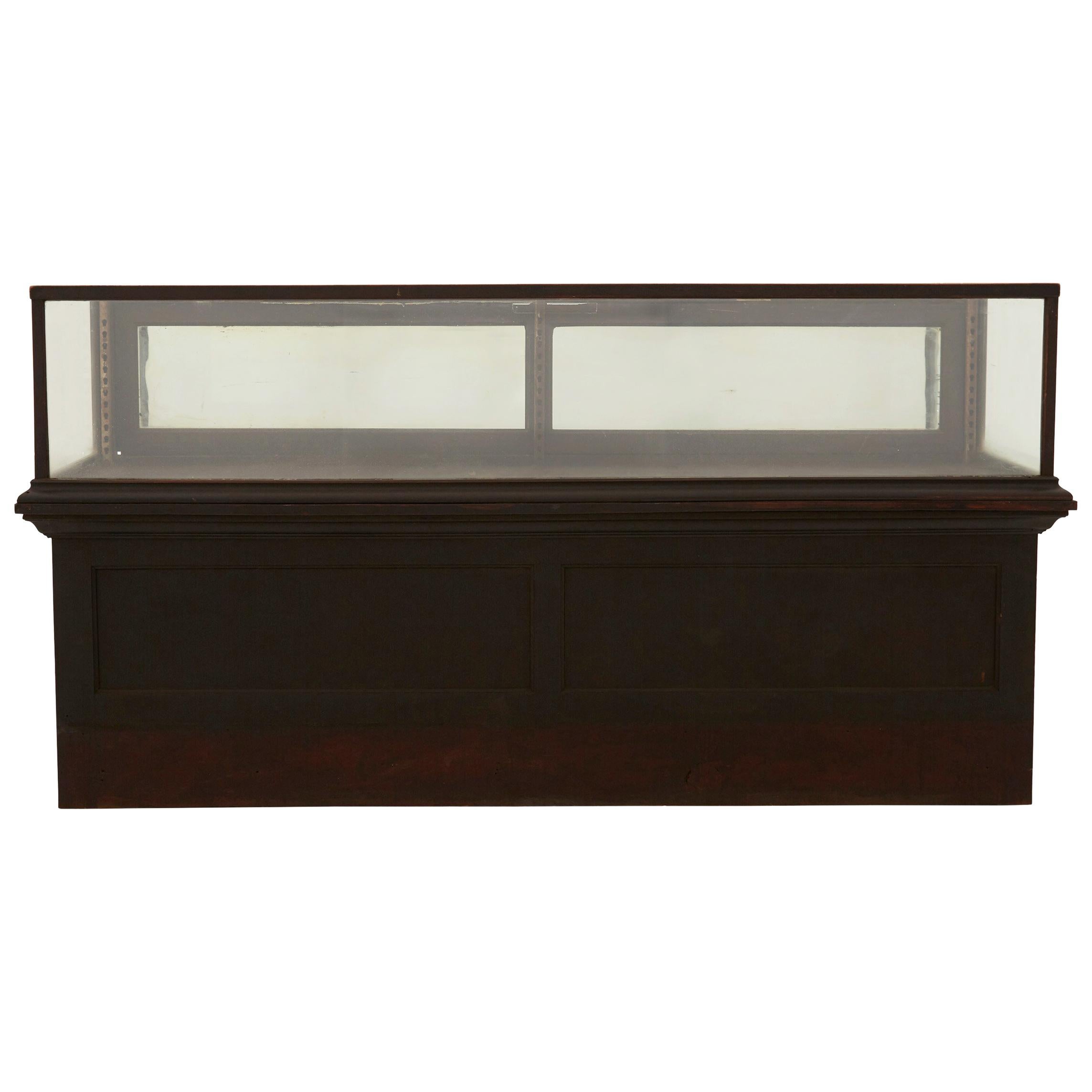 General Store Glass Display Case at 1stDibs