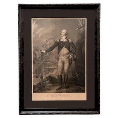 Antique "General Washington" by Thomas Cheesman, after John Trumbull, 1796