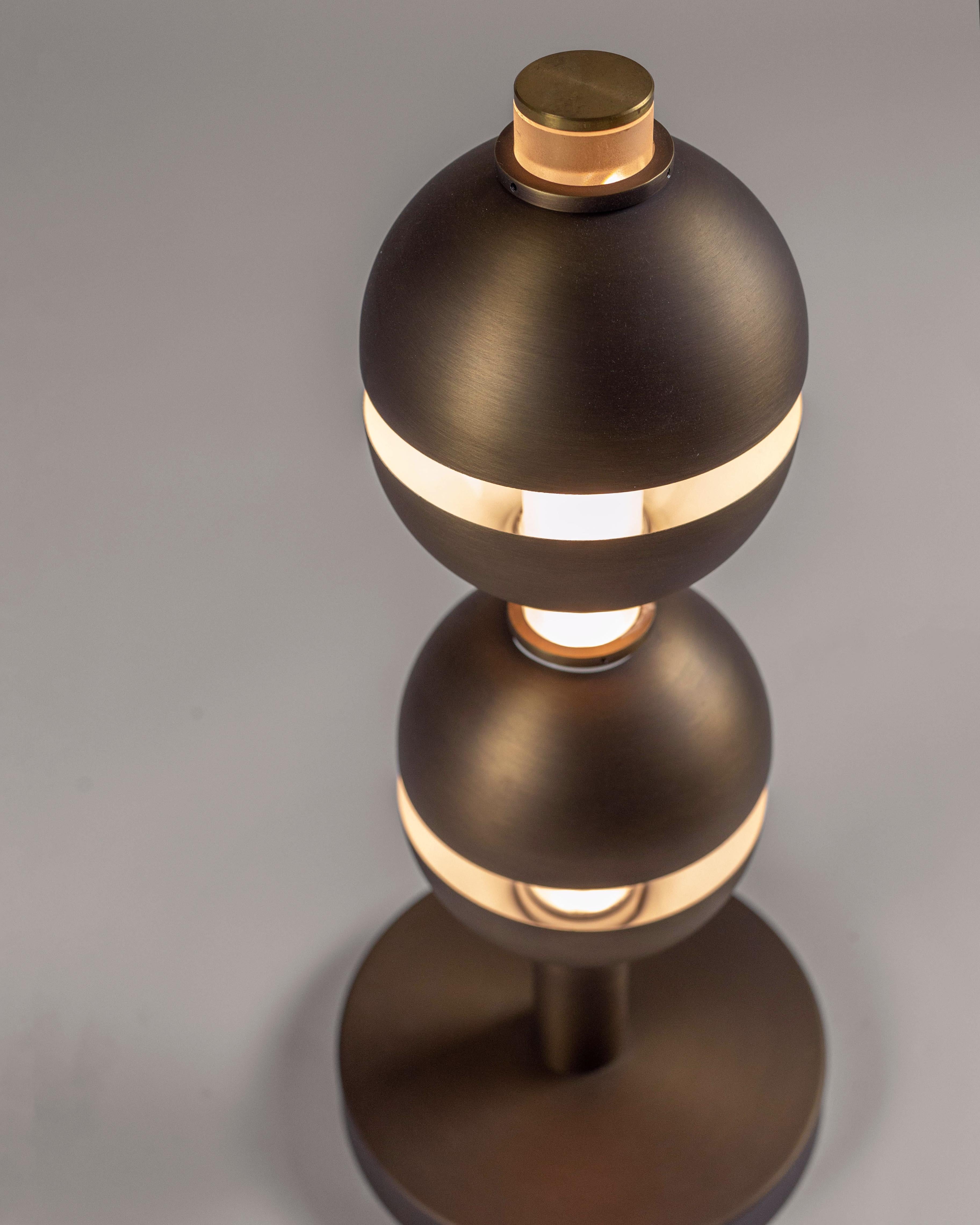 Contemporary Generator Table Lamp by G.Luce For Sale