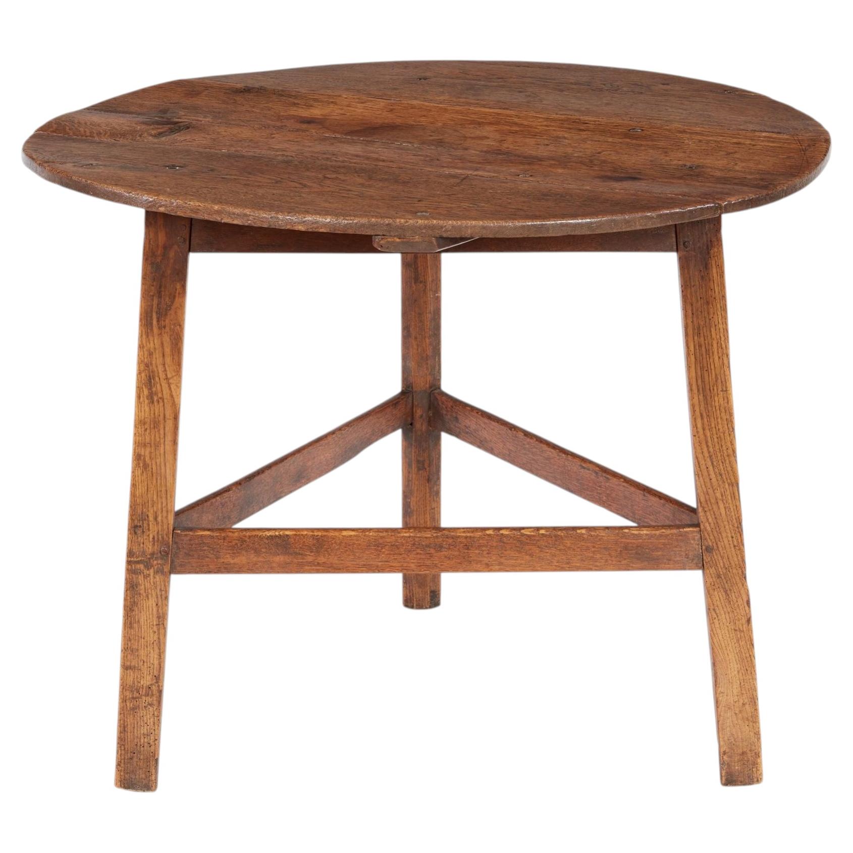 Generously Sized Cricket Table circa 1820