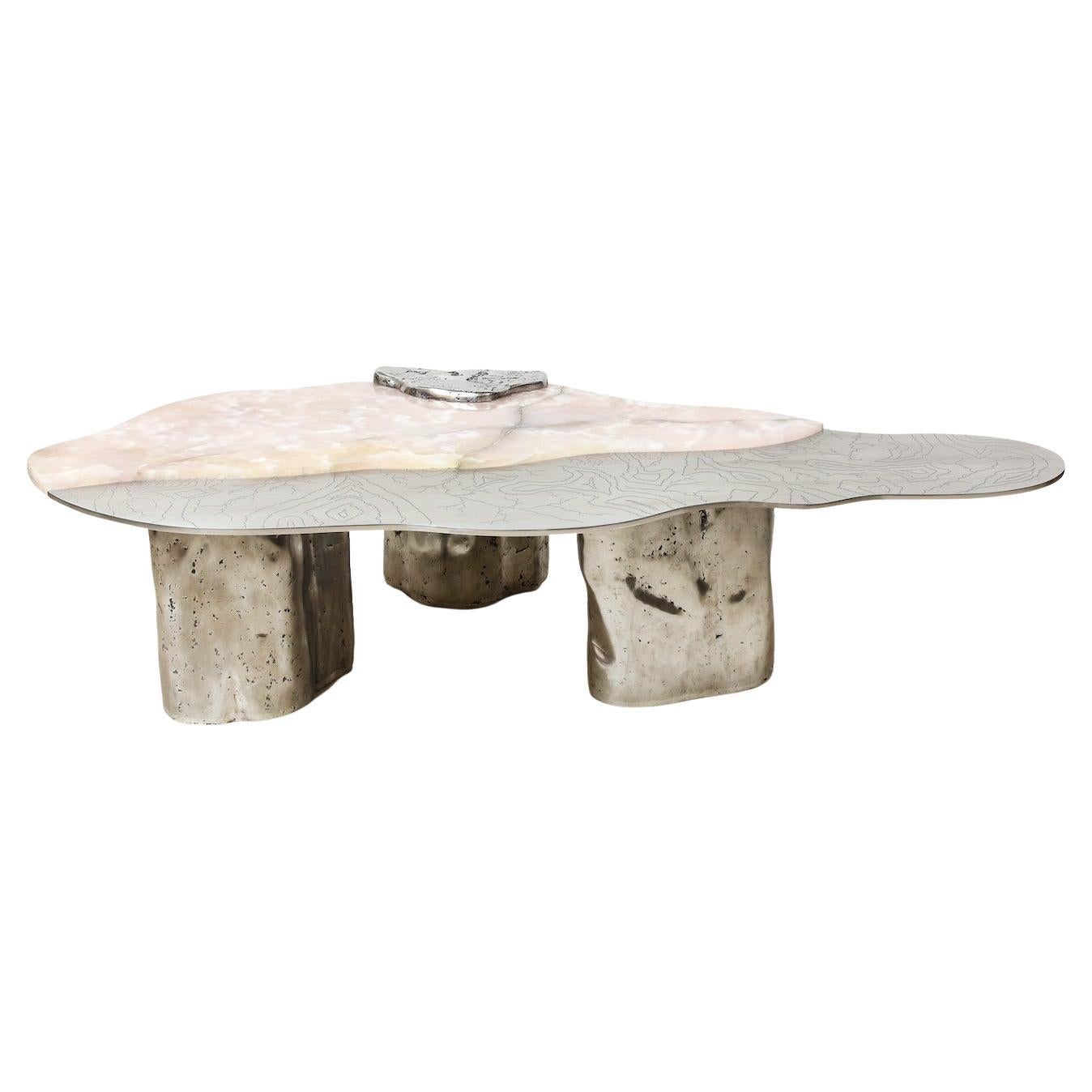 Genese Cocktail Table by Arriau by Arriau For Sale