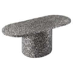 "Genesi Mono" Coffee Table in Porous Open-Cell Aluminum by Andrea Grecucci