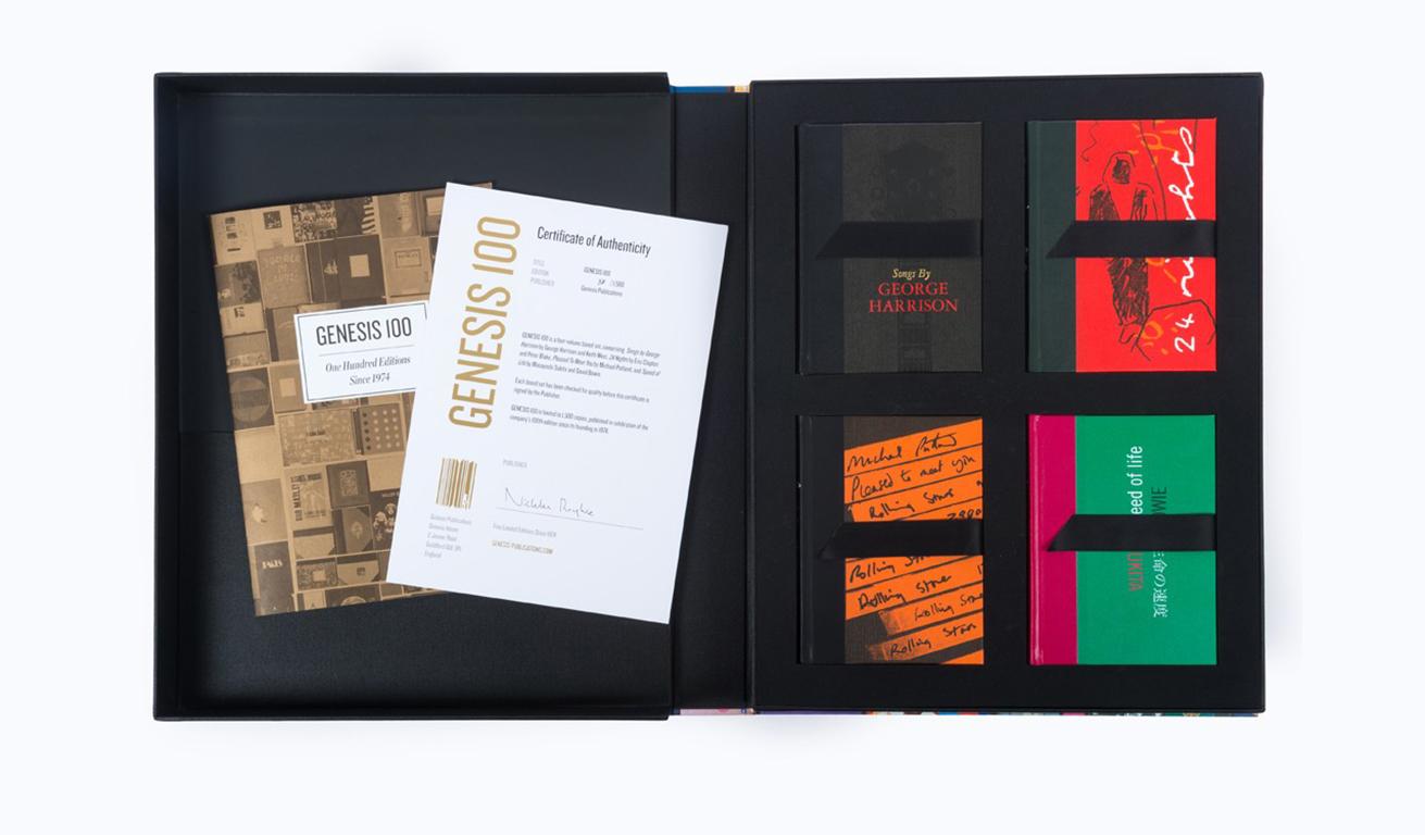 British Genesis 100 – Set of Four Pocket-Sized Limited Edition Books For Sale