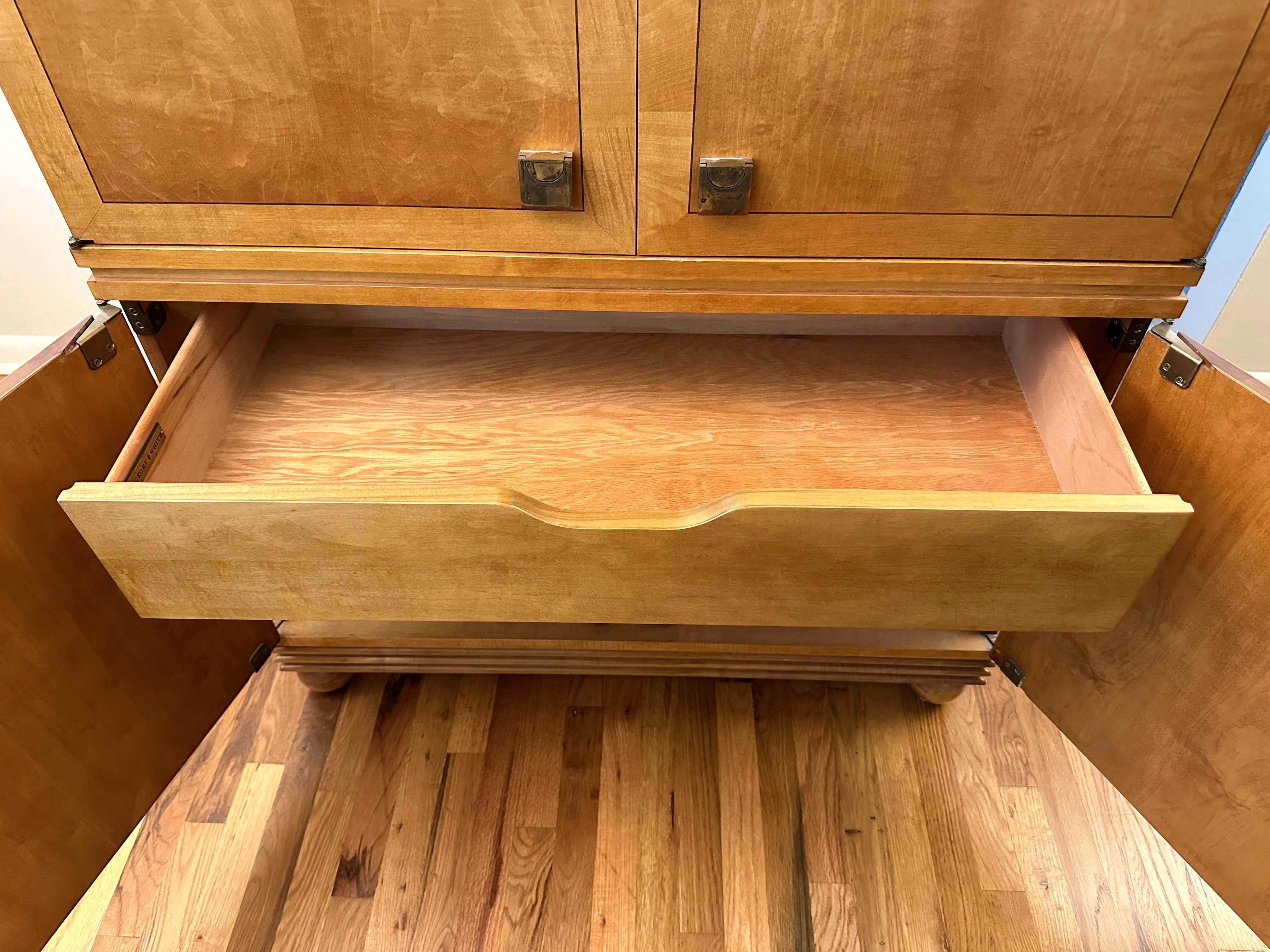 Genesis Collection Armoire in Satinwood by Hickory White 8