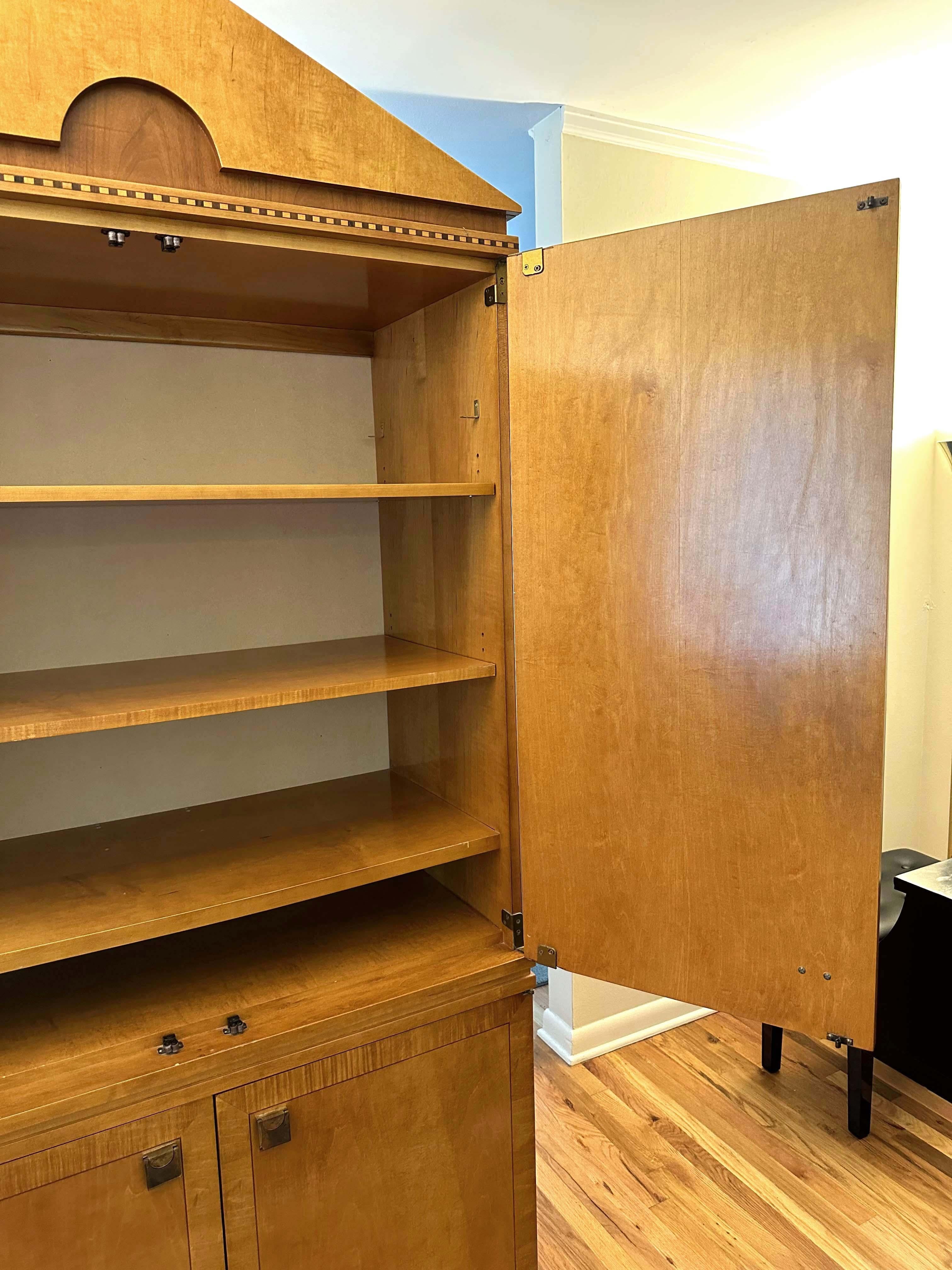 Genesis Collection Armoire in Satinwood by Hickory White 3