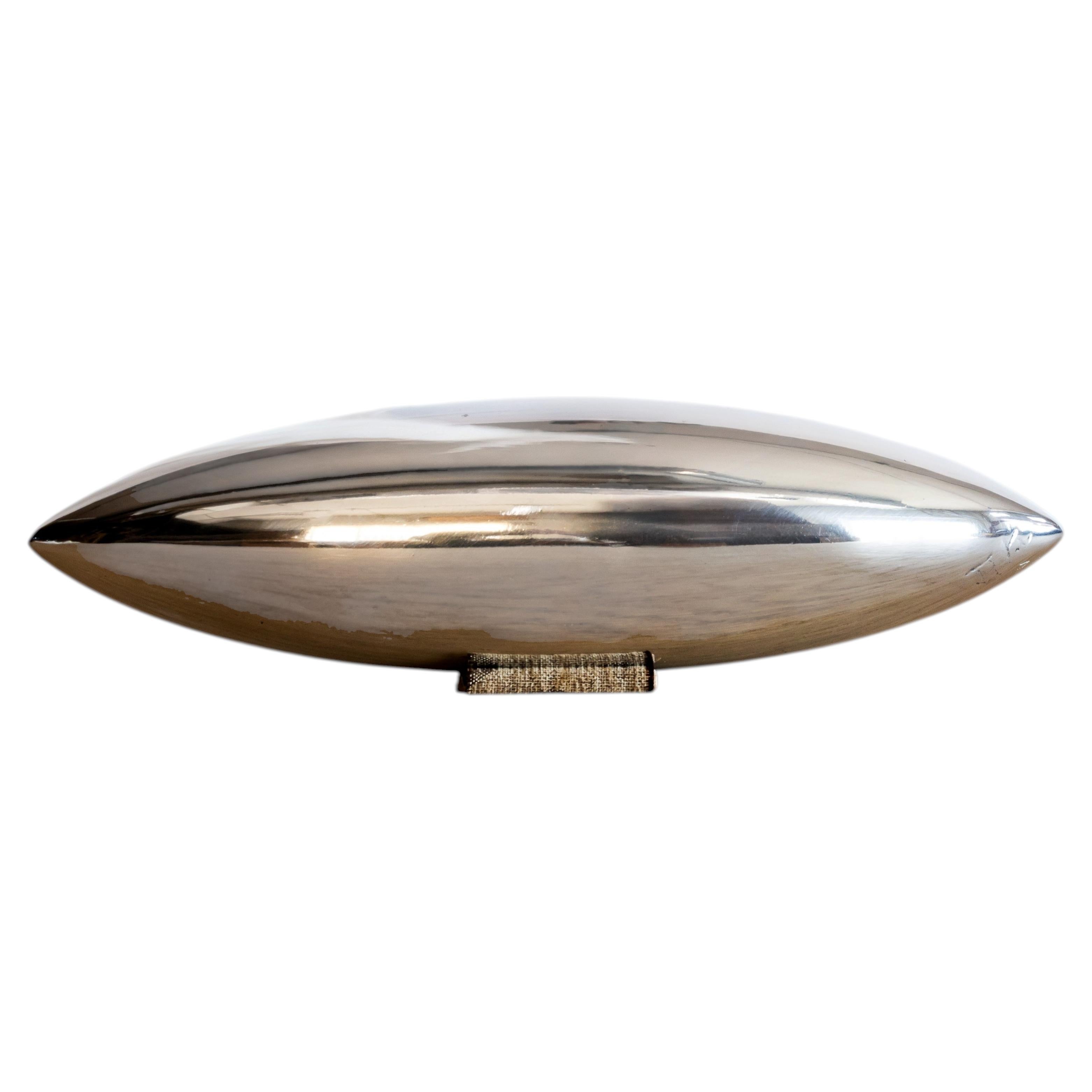 Genesis El Pensamiento Aluminum Sculpture by Jean-Baptiste Van Den Heede For Sale