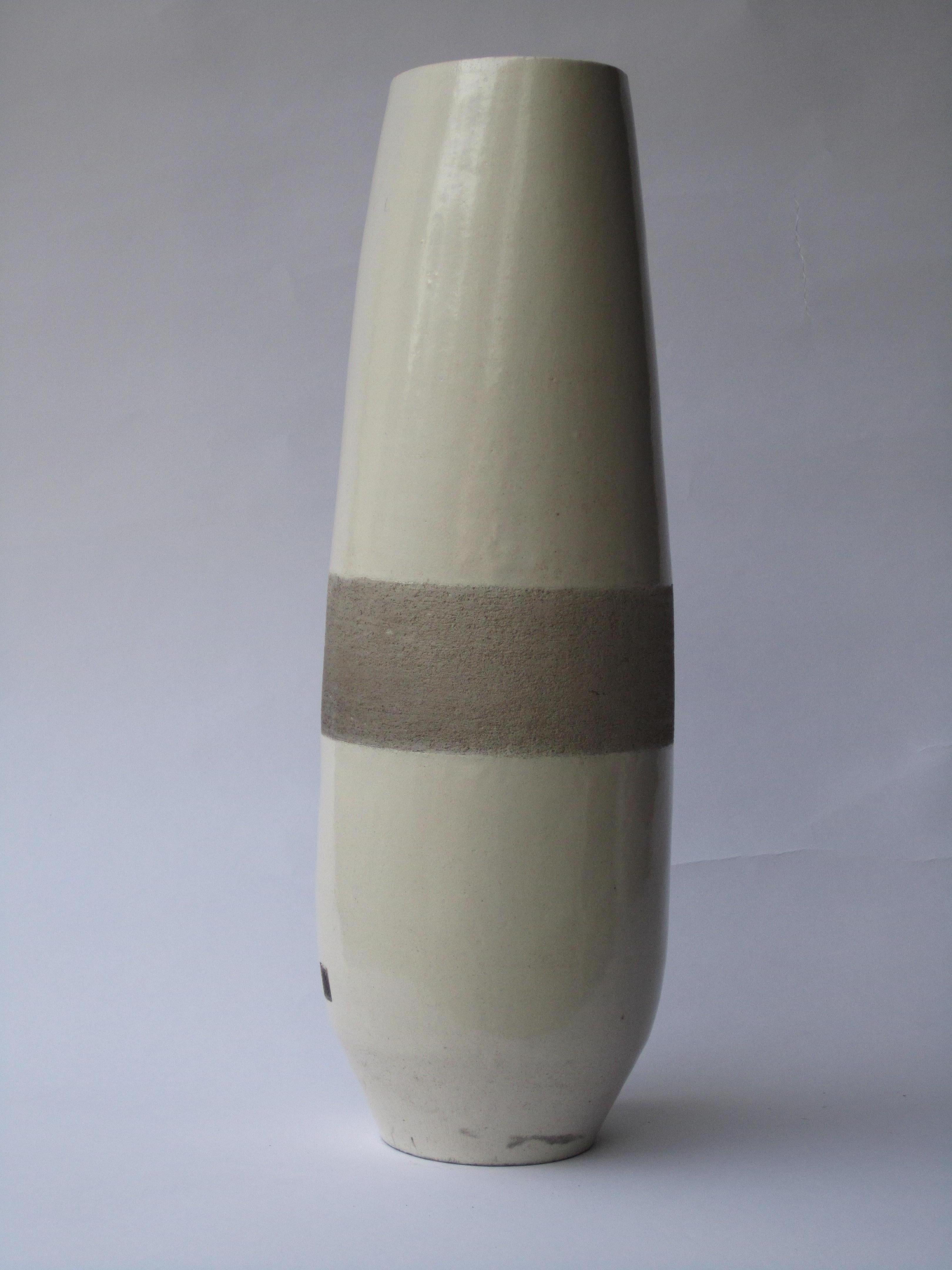 Hand-Crafted Genesis II, Raku Fired Vase For Sale
