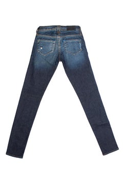 Genetic Denim, blue jeans with rips