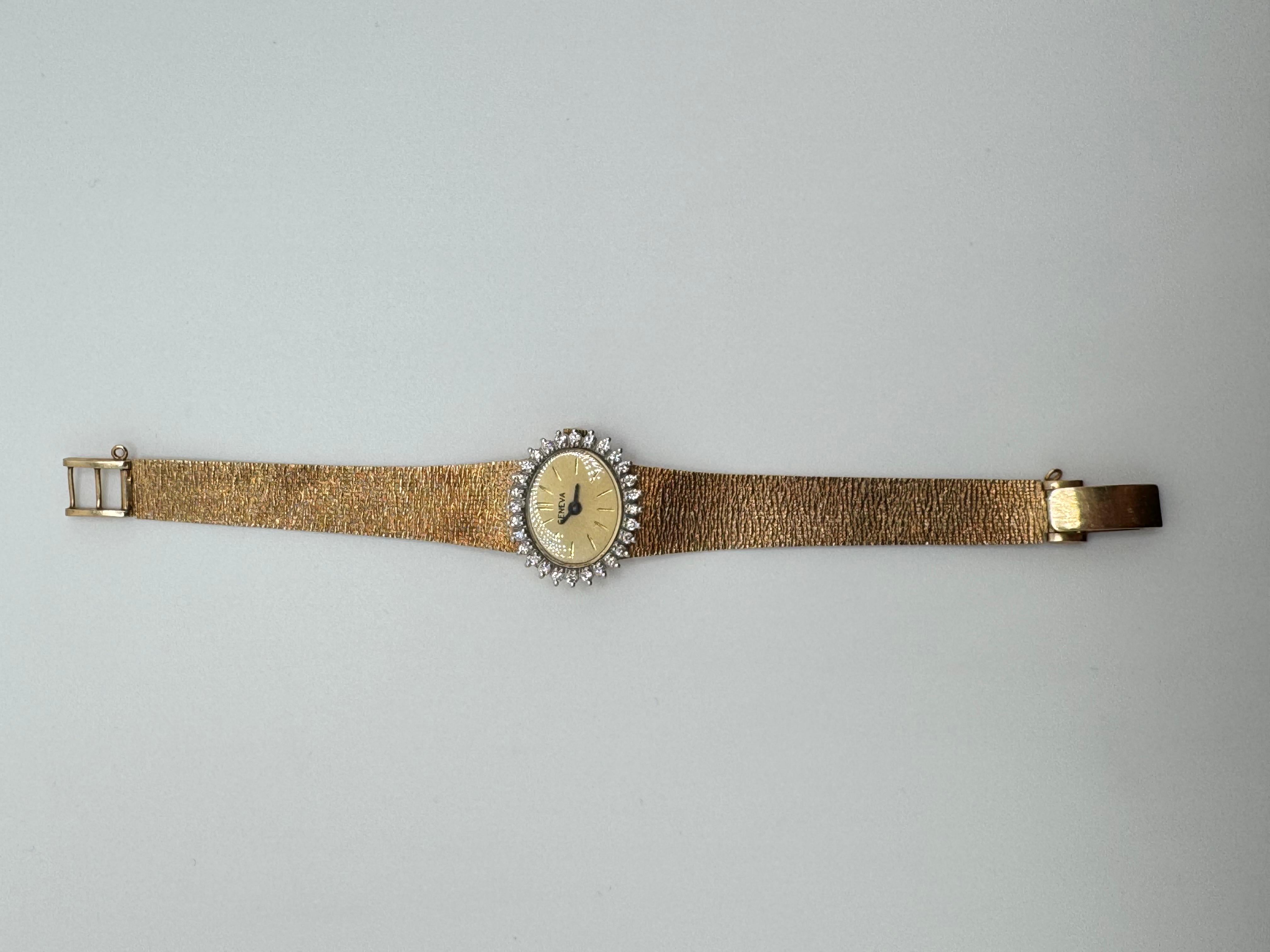 Geneva 14K Yellow Gold For Sale 6