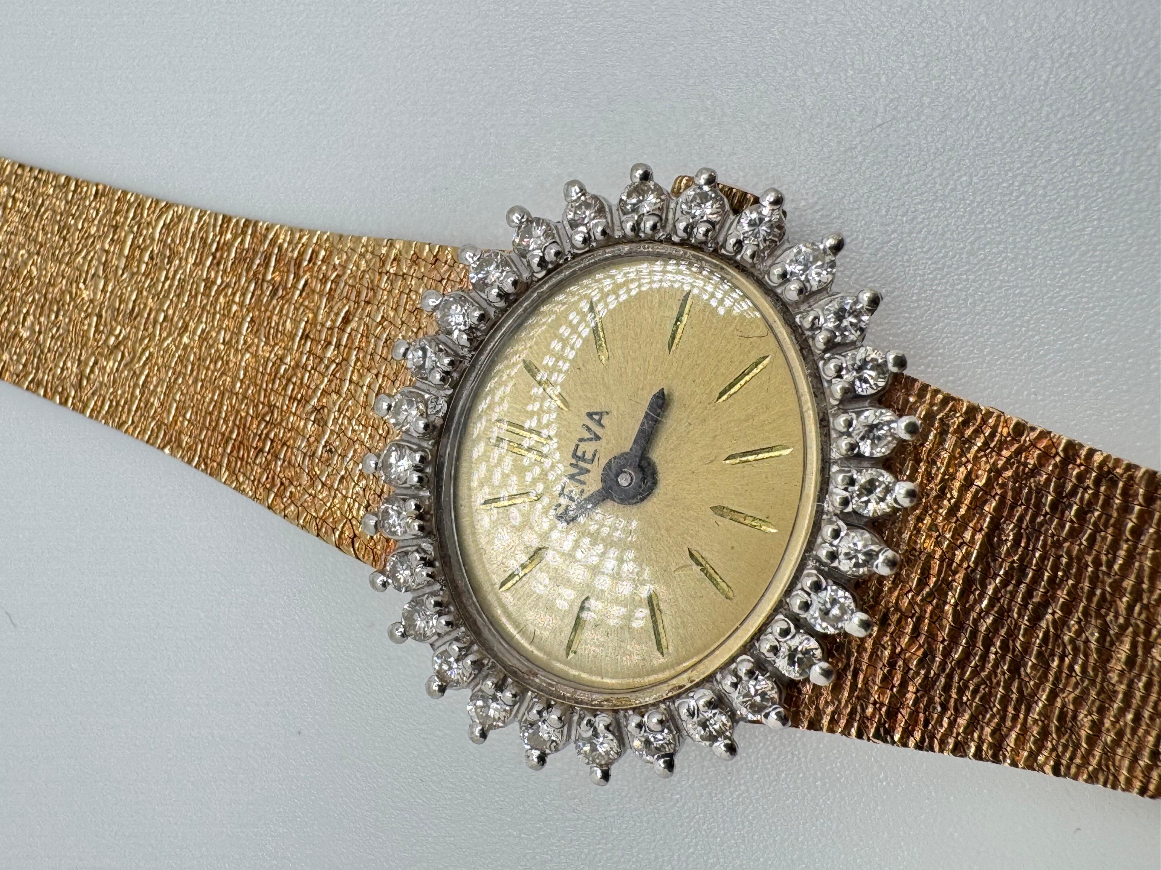 Geneva 14K Yellow Gold For Sale 7