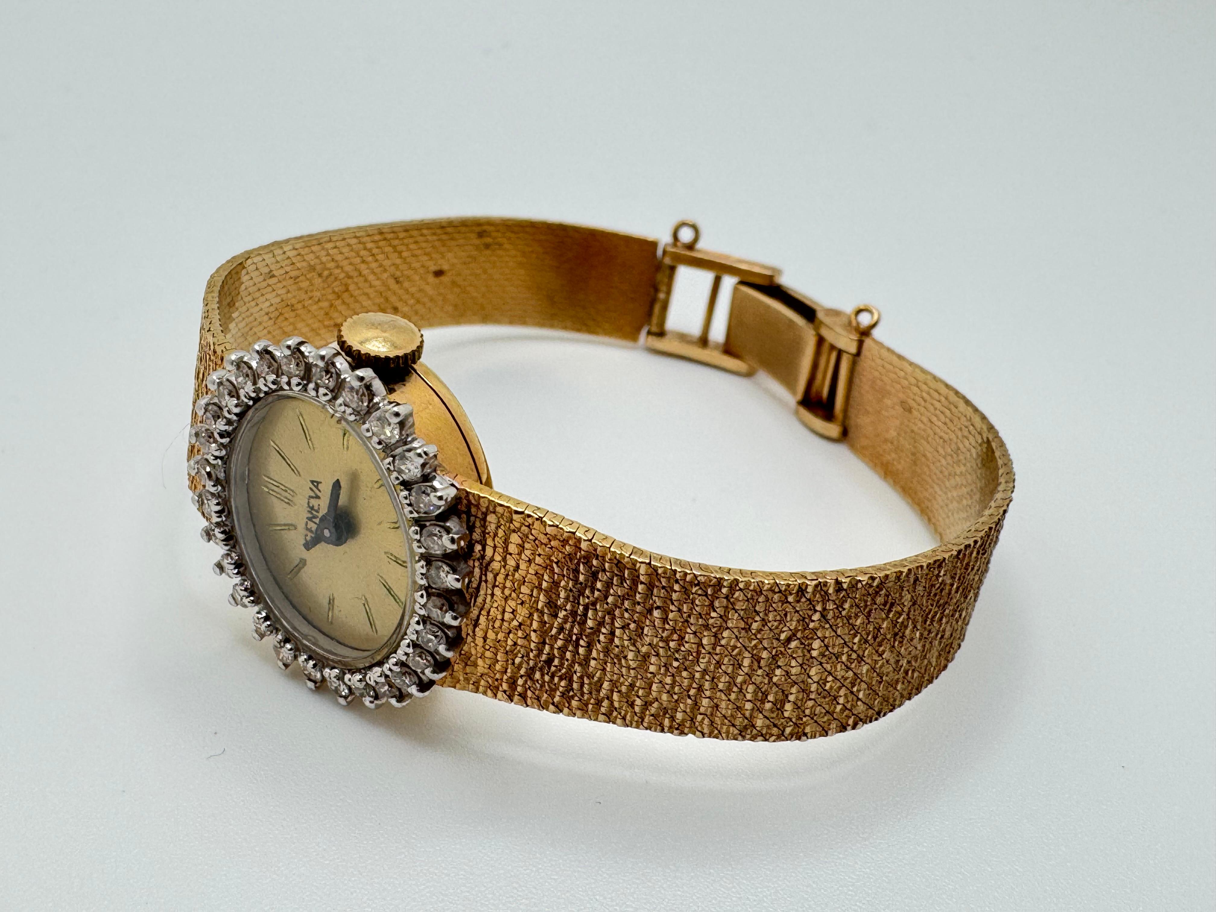 Geneva 14K Yellow Gold For Sale 1